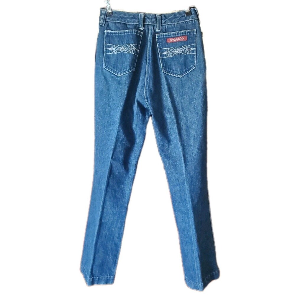 Vintage Sasson Junior/Teen 24"W x 27.5"L Slim Jeans High-Rise OR Womens 0P/ 00P